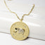 Lucky Elephant Coin Pendant Necklace-Necklaces-Balara Jewelry