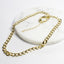 150 Flat Curb Chain Choker-Necklaces-Balara Jewelry