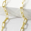 Open Link Chain Necklace 24"-Necklaces-Balara Jewelry