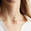 Three Small Freshwater Pearl Necklace - Gold or Silver