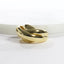 Sterling Silver Swirl Ring - Gold or Silver