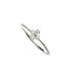 Tiny Flower Ornament CZ Ring-Rings-Balara Jewelry