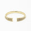 Open CZ Pave Ring-Rings-Balara Jewelry