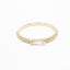 CZ Baguette Stacking Ring - Gold or Silver-Rings-Balara Jewelry