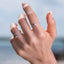 CZ Eternity Band - Gold and Silver