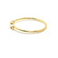 Tiny Oval Ornament CZ Ring - Gold or Silver-Rings-Balara Jewelry