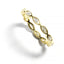 CZ Eternity Gold Band-Rings-Balara Jewelry