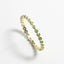 Full Eternity Colored CZ Band Ring - Gold-Rings-Balara Jewelry