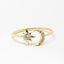 Moon and Star Ring - Gold or Silver-Rings-Balara Jewelry