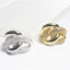 CZ Triple Link Ring - Gold or Silver-Rings-Balara Jewelry