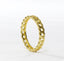 Textured Curb Link Band Ring - Gold, Rose Gold, or Silver-Rings-Balara Jewelry