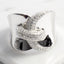CZ Bypass Band Ring-Rings-Balara Jewelry