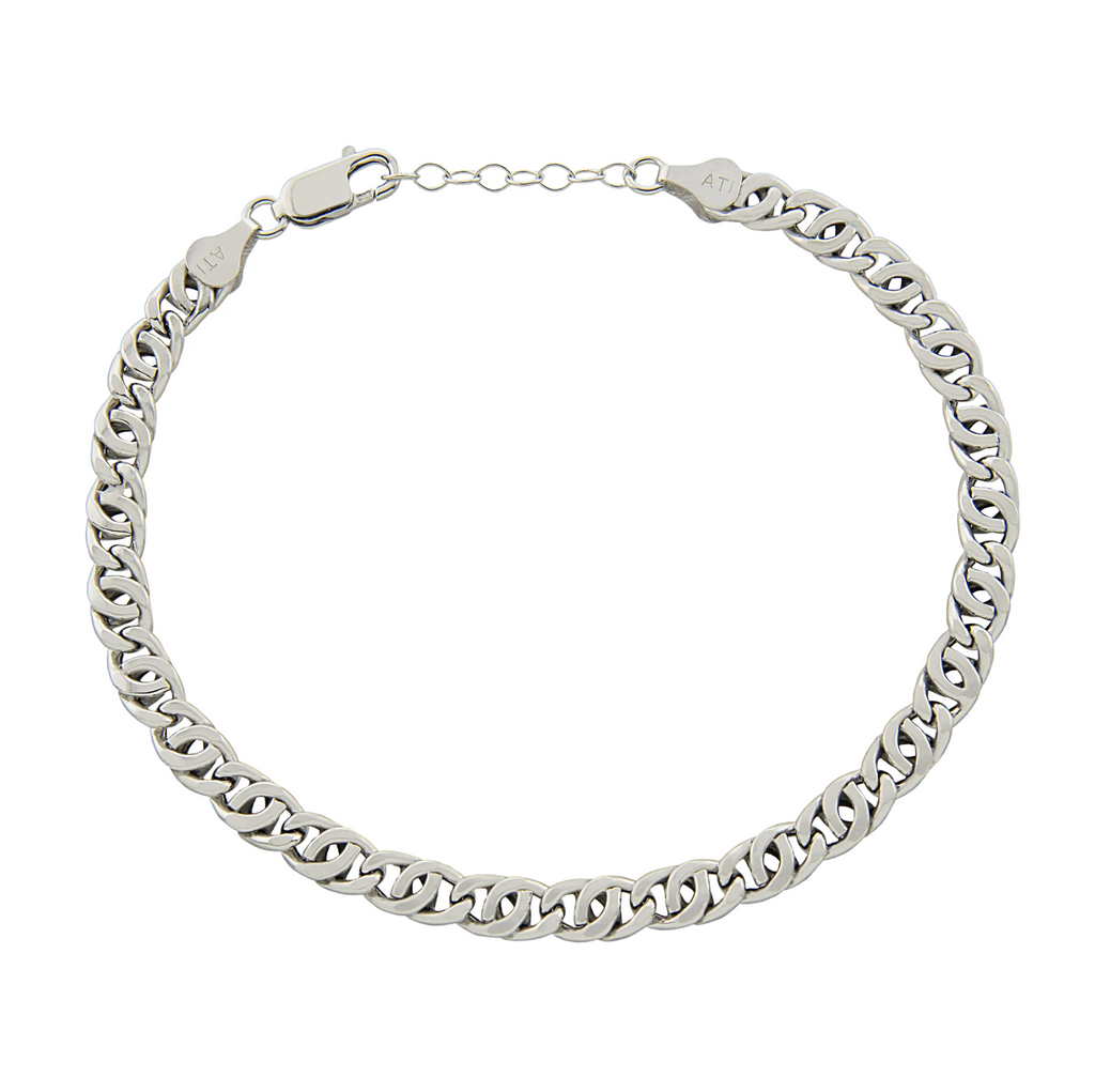 Hollow Chain Anklet - Gold or Silver
