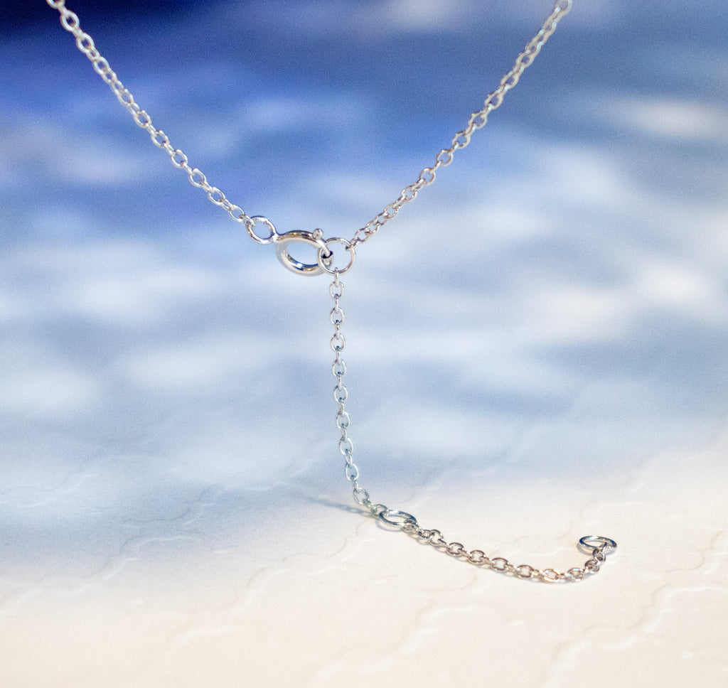 Triple CZ Heart Necklace - Gold or Silver