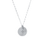 CZ Star Disc Necklace - Gold or Silver-Necklaces-Balara Jewelry