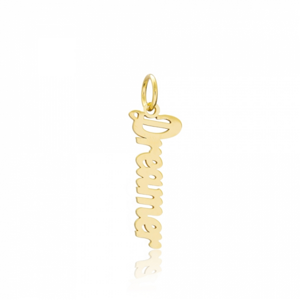 Dreamer Design Charm - Gold or Silver