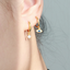 Mini Evil Eye Huggie Hoop Earrings