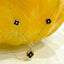 Black Four Leaf Clover Flower Necklace - Gold