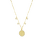 Lady Coin Pendant Necklace-Necklaces-Balara Jewelry