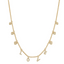 Love CZ Drop Choker - Gold