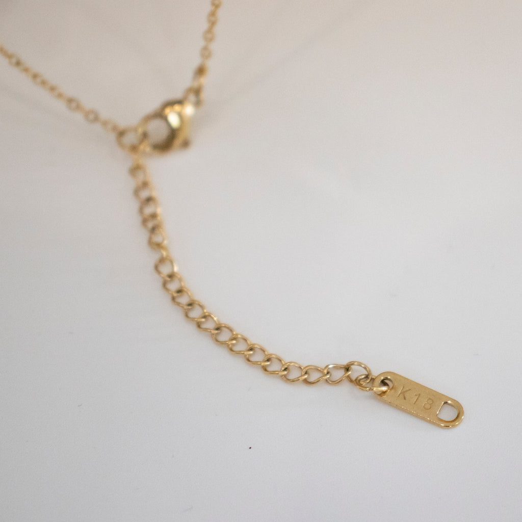 Four Leaf Clover Flower Necklace - Gold and Rose Gold