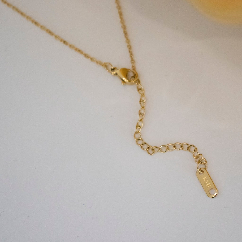 Four Leaf Clover 3 Flower Necklace - Gold and Rose Gold