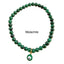 4 mm Natural Stone Evil Eye Bracelet