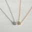 Mini CZ Clover Pendant Necklace - Gold or Silver