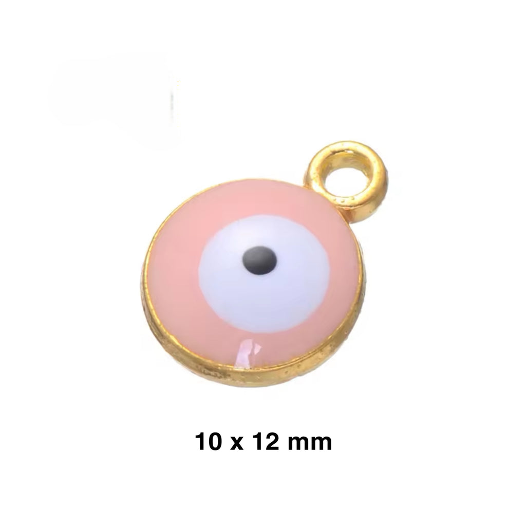 4 CM Enamel Pink Baby Pin For Protection - Gold