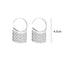 Metal Tassel Earrings - Gold and Silver