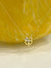 Bridesmaid CZ Small Clover Necklace - Gold