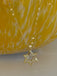 CZ Star of David Charm Necklace - Gold