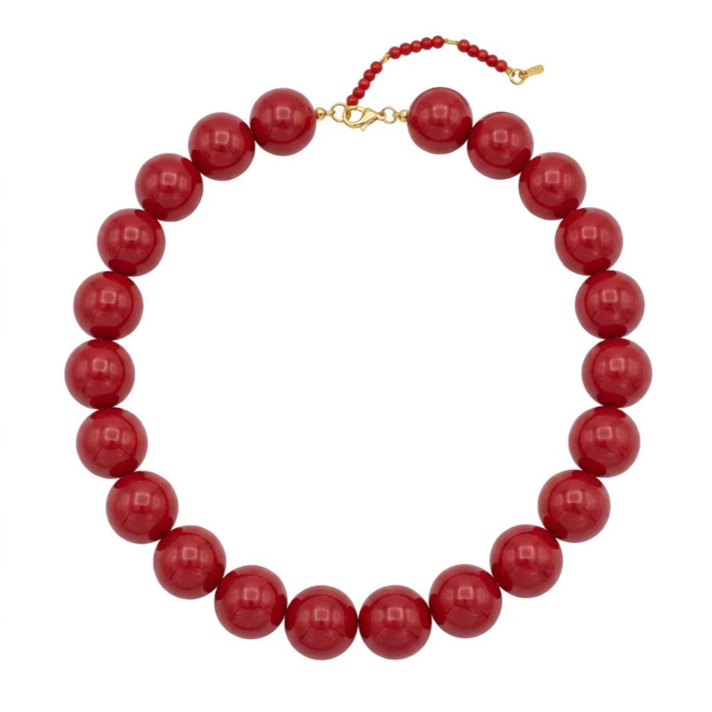 Bold Bead Statement Necklace