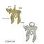 Shabbat Chai Pendant - Gold or Silver