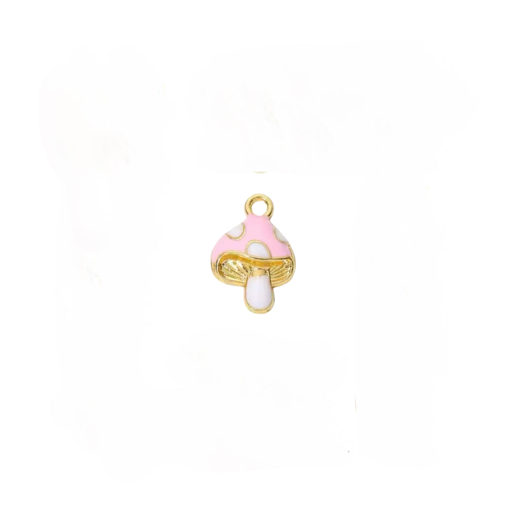 8 CM Plain Pin For Babies with Unicorn Charm - Gold