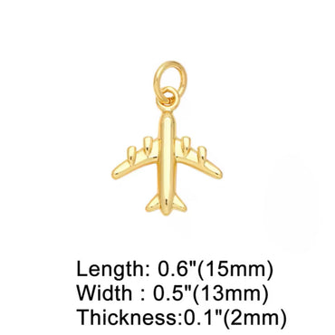 Plain Charm - Gold