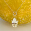 Enamel/CZ Hamsa Paperclip Chain Necklace - Gold