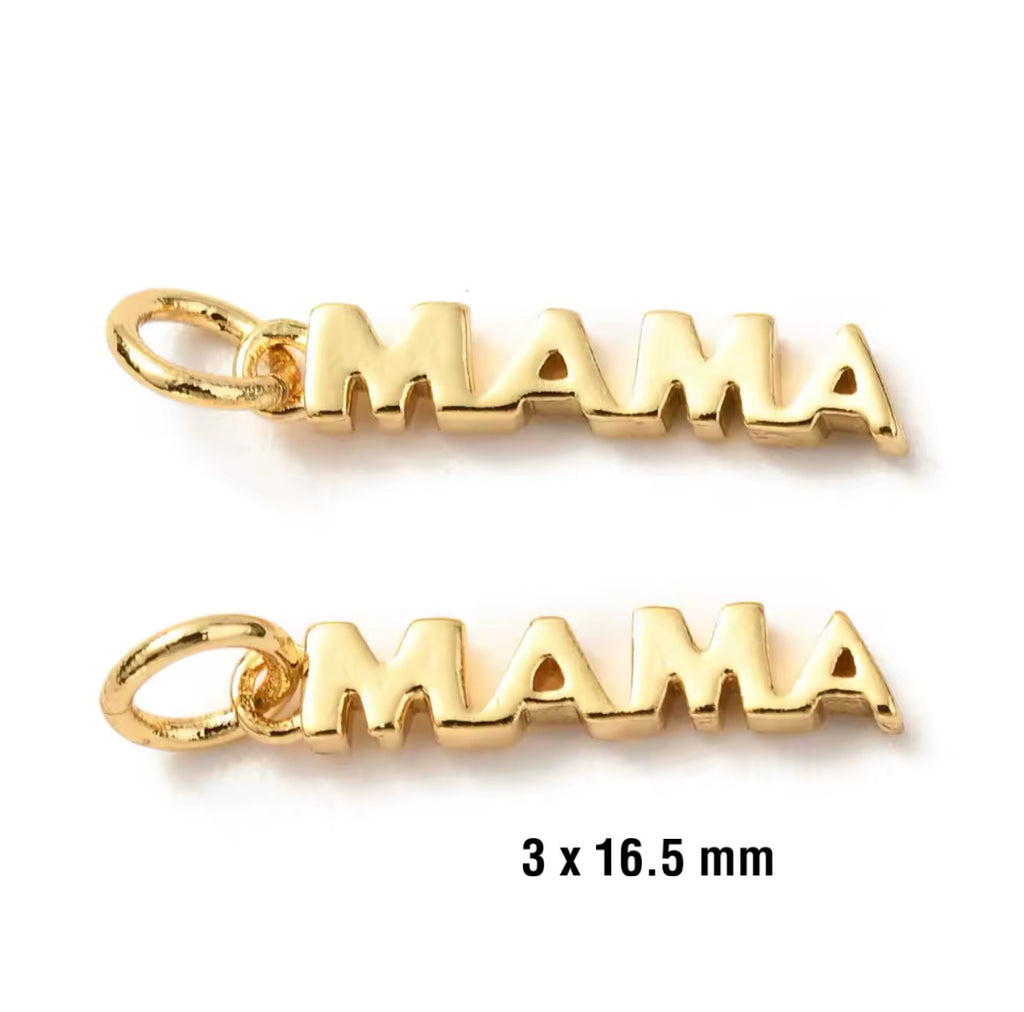 Small MAMA Charm - Gold