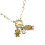 Personalized Boy and Girl Necklace - Gold