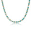 Lucky Fish Gemstone Necklace - Gold