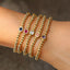 18K Gold Plated Birthstone Bracelet