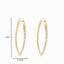 Luxe Oval Hoops - Gold and Silver