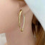 Luxe Oval Hoops - Gold and Silver