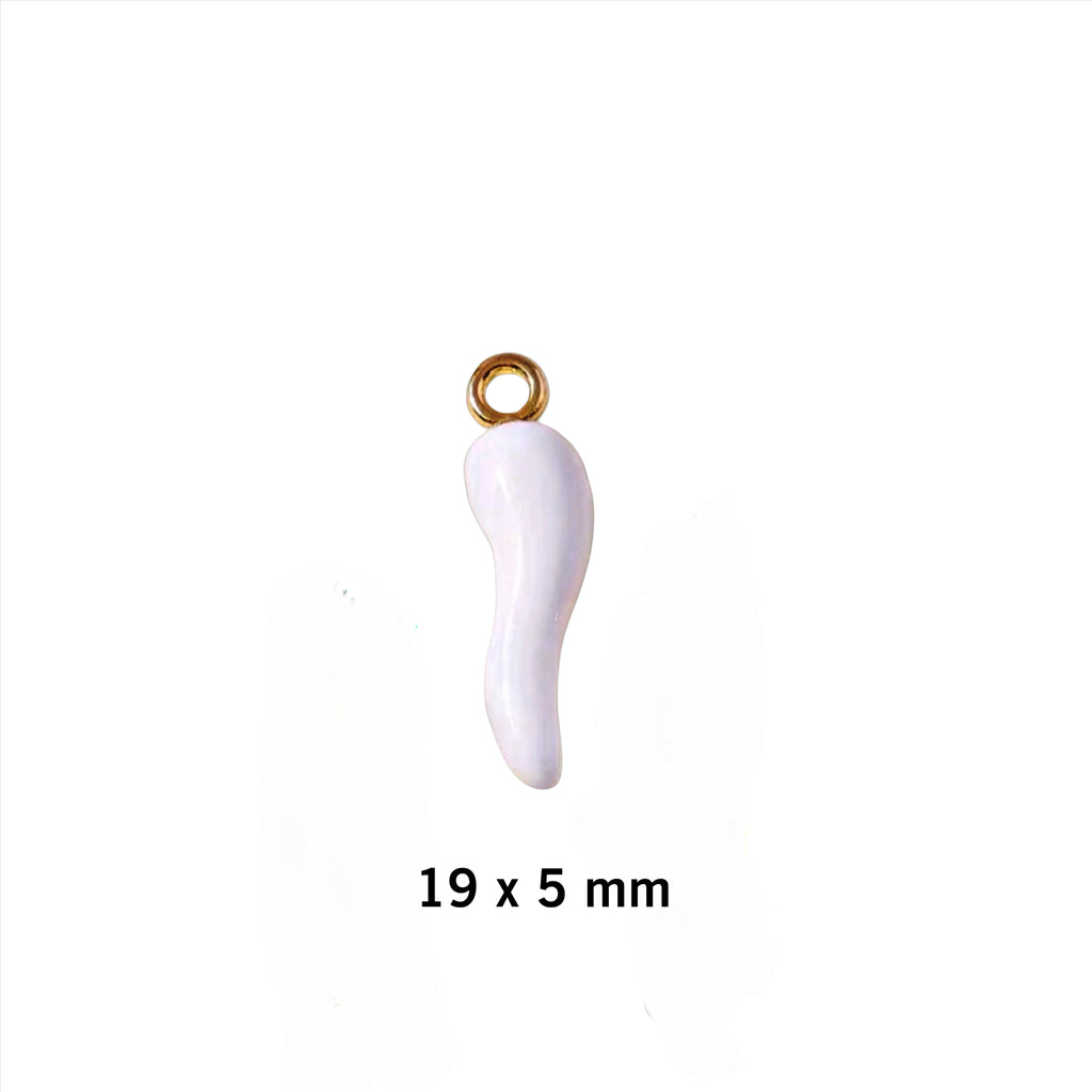 Enamel Cornicello Horn Charm