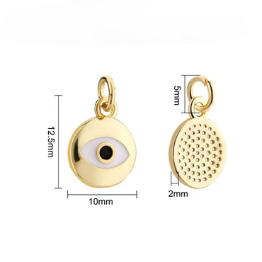 Evil Eye Charm - Gold