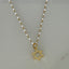CZ Small Star of David Charm Necklace - Gold