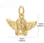 Guardian Angel Wings Charm - Gold