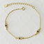 Pave CZ 925 Sterling Silver Evil Eye Bracelet - Gold and Silver