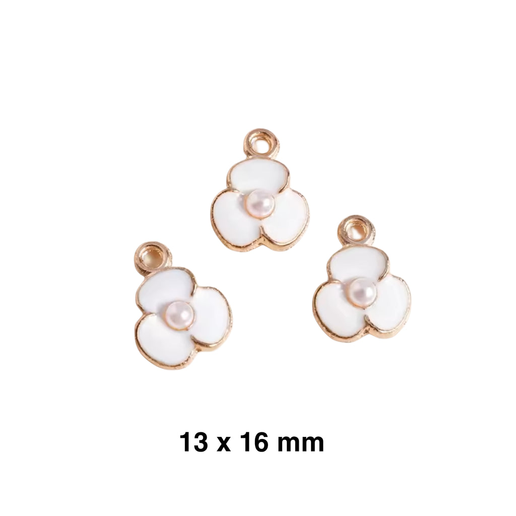 8 CM Pearl Jewish Bride Pin - Gold