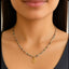 Star of David /Black Multi - Treasure Crystal Necklace